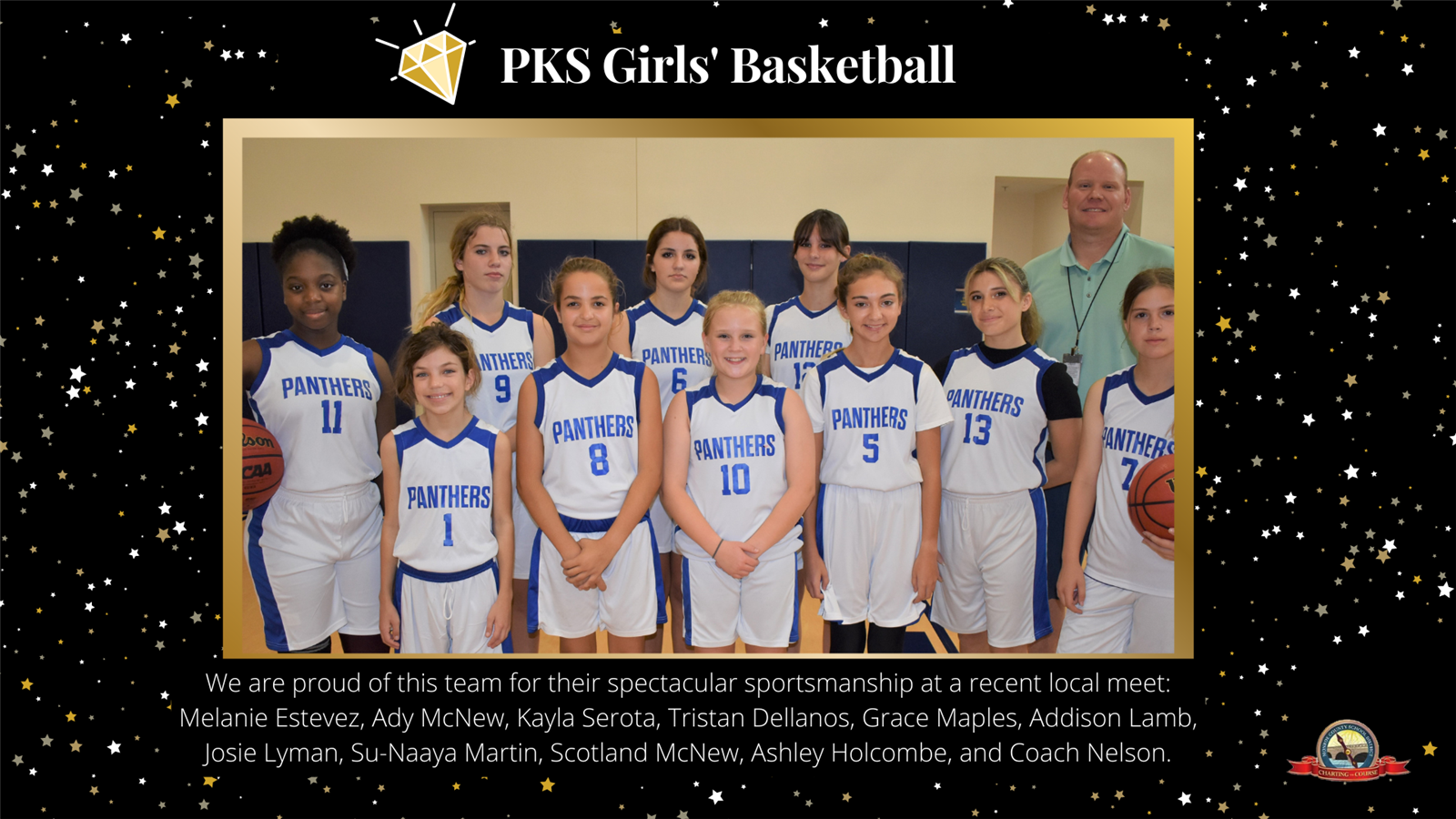 PKS Girl's Basketball team is GEM